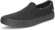 👞 hurley jordan men's loafers & slip-ons: stylish casual canvas sneakers logo