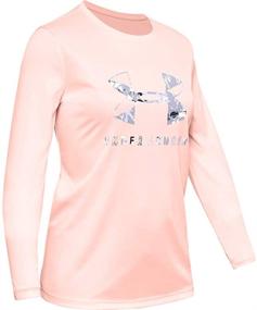 img 2 attached to Under Armour Girls T Shirt Medium Girls' Clothing for Active