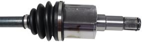 img 2 attached to 🔧 GSP NCV12505 CV Axle Shaft Assembly - Front Left (Driver Side), black