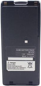 img 1 attached to 🔋 Karier 7.2V 1800mAh BP-210N Ni-MH Battery for ICOM IC-A6 IC-V8 IC-F3GT IC-F21 IC-F30GT IC-F31GT IC-F40GT - Compatible with BP-209 BP-209N BP-210 BP-222 BP-222N