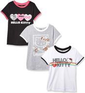 hello kitty t-shirt for girls by spirit: clothing, tops, tees, and blouses logo