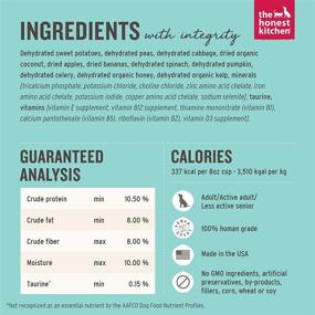 img 2 attached to 🥦 The Honest Kitchen Human Grade Dehydrated Grain Free Fruit & Veggie Base Mix: A Nutritious and Wholesome Feeding Option