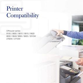 img 1 attached to 🖨️ High-Quality Valuetoner Ink Cartridge Replacement for HP 950XL 951XL 950 XL 951 XL - Officejet Pro 8600 8610 8100 8615 8620 8630 8660 251dw Printer, 8 Pack (2 Black, 2 Cyan, 2 Magenta, 2 Yellow)