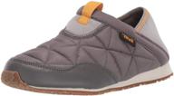 stylish and comfortable teva kid's k ember mid shoe: ideal for outdoor adventures logo