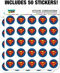 img 2 attached to 📅 Superman Classic S Shield Logo Planner Calendar Crafting Stickers - Ideal for Scrapbooking