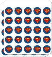 📅 superman classic s shield logo planner calendar crafting stickers - ideal for scrapbooking logo