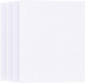img 1 attached to Artunique Canvas Panels Pack of 16 - 5x7 Inches Premium 10oz Classroom Value Bulk Pack for Painting - Mini Blank Art Canvases