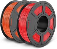 sunlu petg filament 1.75mm bundle red orange - 2kgs petg 3d printing filament for fdm printer & 3d pen логотип