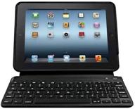 💻 zagg keys bluetooth keyboard case: sleek black cover for verizon ellipsis 7 logo