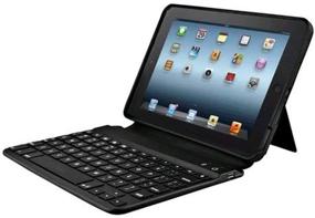 img 3 attached to 💻 ZAGG Keys Bluetooth Keyboard Case: Sleek Black Cover for Verizon Ellipsis 7