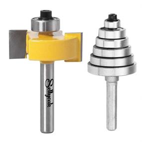 img 4 attached to Bearings SellyOak Rabbeting Interchangeable Adjustable Power & Hand Tools