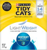 🐱 purina tidy cats instant action extra strength, scented, lightweight clumping cat litter: enhanced for seo logo