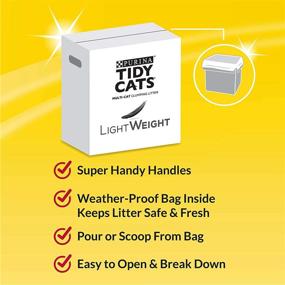 img 1 attached to 🐱 Purina Tidy Cats Instant Action Extra Strength, Scented, Lightweight Clumping Cat Litter: Enhanced for SEO