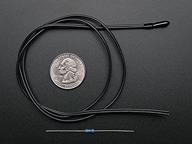 🌡️ highly accurate adafruit 10k precision epoxy thermistor for precise temperature measurements логотип