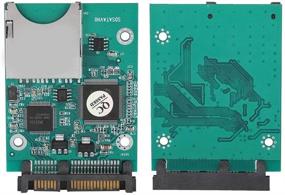 img 2 attached to 🔌 Wendry SD to SATA Adapter Converter: High-Speed Transmission for SD/SDHC/SDXC/MMC Memory Cards to 2.5in 7+15P SATA