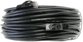 img 3 attached to 🔌 Пятидесятифутовый черный без зацепок кабель(Cat5e Ethernet Network Patch Cable) от Cables Direct Online