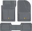 caterpillar camt-8303 advanced performance toughliner rubber car floor mats for auto truck suv &amp logo