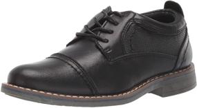 img 4 attached to 👞 Classy and Comfortable: Steve Madden Oliverr Oxford - The Perfect Unisex-Child Shoe