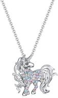 🦄 enchanting unicorn pendant necklace: ideal birthday gift for girls & women logo