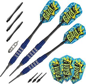 img 4 attached to 🎯 Ultimate Precision: Viper GLD Comix Soft Tip Darts 18 Gram - Master Your Aim!