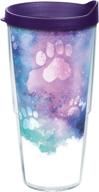 стакан tervis paw prints insulated tumbler логотип