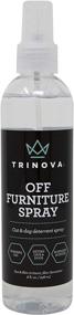 img 4 attached to TriNova Off Furniture Spray: Pet Deterrent for Cats, Dogs, Puppies, Kittens - Anti-Scratch Training Aid with Rosemary, Ginger, Geranium, Lemongrass - Made in USA