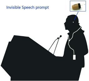 img 2 attached to 🎧 COOMAX Wireless Mini Spy Earphone with Hidden Earpiece Headset and Microphone Detection