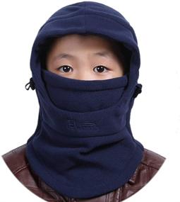 img 4 attached to MAGARROW Balaclava for Girls: Weather-Resistant Outdoor Sports Accessories