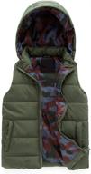 snow dreams quilted sleeveless pockets boys' clothing - jackets & coats logo