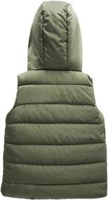 img 2 attached to SNOW DREAMS Quilted Sleeveless Pockets Boys' Clothing - Jackets & Coats