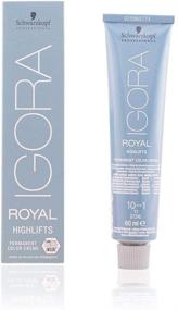 img 1 attached to Schwarzkopf Igora Royal Highlifts 10-1 Blonde Platinum Ash Hair Color 60ml: The Perfect Shade for Stunning Platinum Blonde Hair