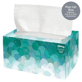 img 2 attached to Kleenex Hand Towels (11268): Ultra Soft, Absorbent, Pop-Up Box - 18 Boxes/Case, 70 Paper Towels/Box!