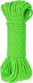 img 4 attached to 🧗 GM CLIMBING 6mm Accessory Cord Rope: Double Braid Pre Cut CE Certified