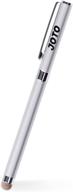 🖊️ joto 2-in-1 stylus pen for capacitive touch screens - silver: ultimate precision for smartphones and tablets logo