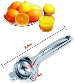 img 3 attached to Citrus Squeezer Manual Lemon Extractor