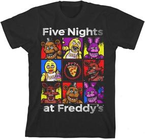 img 1 attached to Five Nights Freddys Character Licensed Boys' Clothing - Tops, Tees & Shirts