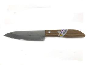 img 3 attached to 🔪 KIWI 4" Sharp Pairing Knife with Wood Handle #503: Superior Precision and Durability