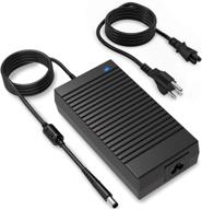 🔌 alienware laptop charger | compatible with dell | 185w 180w power adapter for alienware 13 14 15 17 r1 r2 r3 r4 | dell gaming g3 g5 g7 | m14x m15x m17x | precision m4600 m4700 m4800 m6300 m6600 m6700 logo