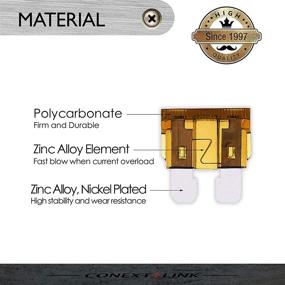 img 3 attached to 💡 Conext Link ATC7.5-25 Автоматический плавкий предохранитель 25 штук (7.5 Ампер): Надежные автомобильные предохранители для защиты цепей