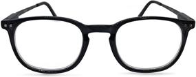 img 4 attached to 👓 Thin Oval Reading Glasses Set - Minneapolis Edition