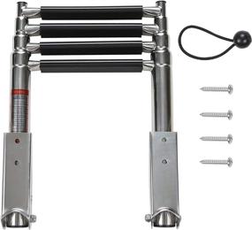 img 4 attached to Ladder Stainless Steel Telescoping Yacht