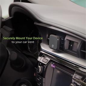 img 2 attached to 📱 SCOSCHE E2VM Magnetic Phone/GPS Vent Mount: Ultimate Hands-free Solution for Car, Home, or Office