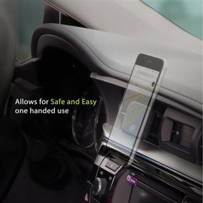 img 1 attached to 📱 SCOSCHE E2VM Magnetic Phone/GPS Vent Mount: Ultimate Hands-free Solution for Car, Home, or Office