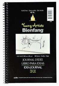 img 1 attached to Bienfang Young Artists Idea Journal: 50 Sheets, 5.5x8.5-Inch - Explore Creative Inspiration!
