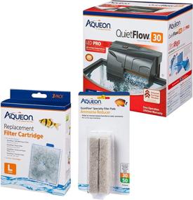 img 4 attached to 🐠 Aqueon Aquarium Filter Kit with Media (Supply for 4 Months)