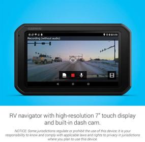 img 2 attached to 🚍 Garmin RV 785 & Traffic: Advanced GPS Navigator with Built-in Dash Cam for RVs, 7" Touch Display & Voice-Activated Navigation