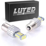 улучшите безопасность с помощью самых новых задних фонарей luyed 2 x 1156 led 2019 года - 1550 люмен, ксеноново-белый логотип