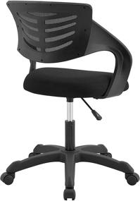 img 1 attached to 💺 Black Modway Thrive Mesh Office Chair: Enhancing Comfort and Productivity