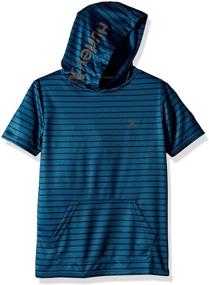 img 1 attached to 👕Толстовка с капюшоном Hurley с рукавом, детская одежда - X Large