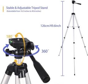 img 1 attached to 🌌 High-Performance Astronomical Telescope for Adults, Kids, and Beginners - 70mm Aperture 400mm FMC Optic - Portable Refractor Telescope with Adjustable Tripod, Finder Scope, and Phone Adapter for Optimal Moon and Planet Viewing Experience